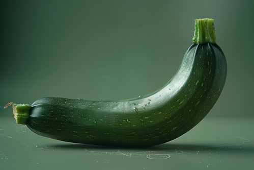 鮮翠欲滴，自然饋贈——優質西葫蘆農產品廣告素材